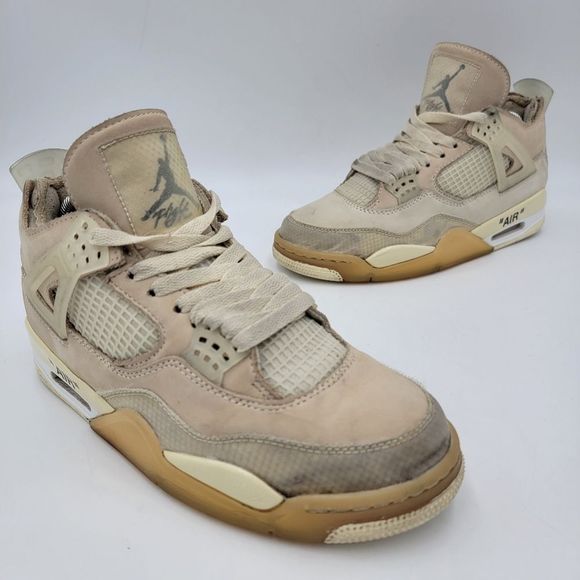 Nike Jordan IV x Off-White Beige Sail size 8.5 main image 11